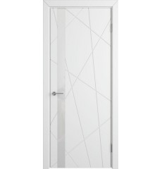 Дверь межкомнатная крашенная эмалью FLITTA  WHITE GLOSS Белая